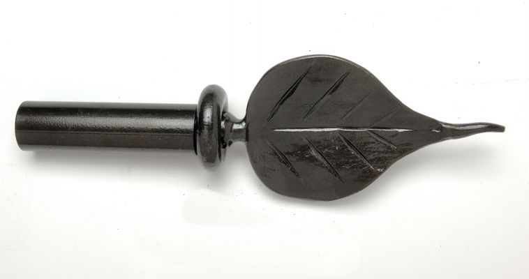 Finial, Leaf, Large